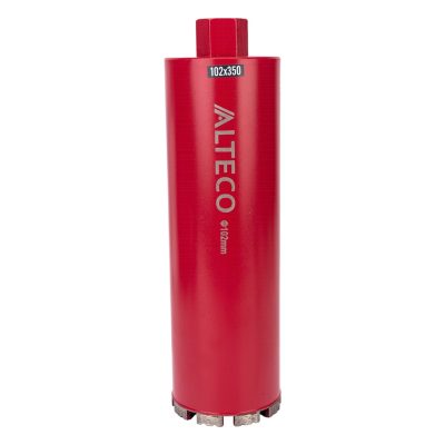 Коронка алмазная 102 × 350 мм Alteco